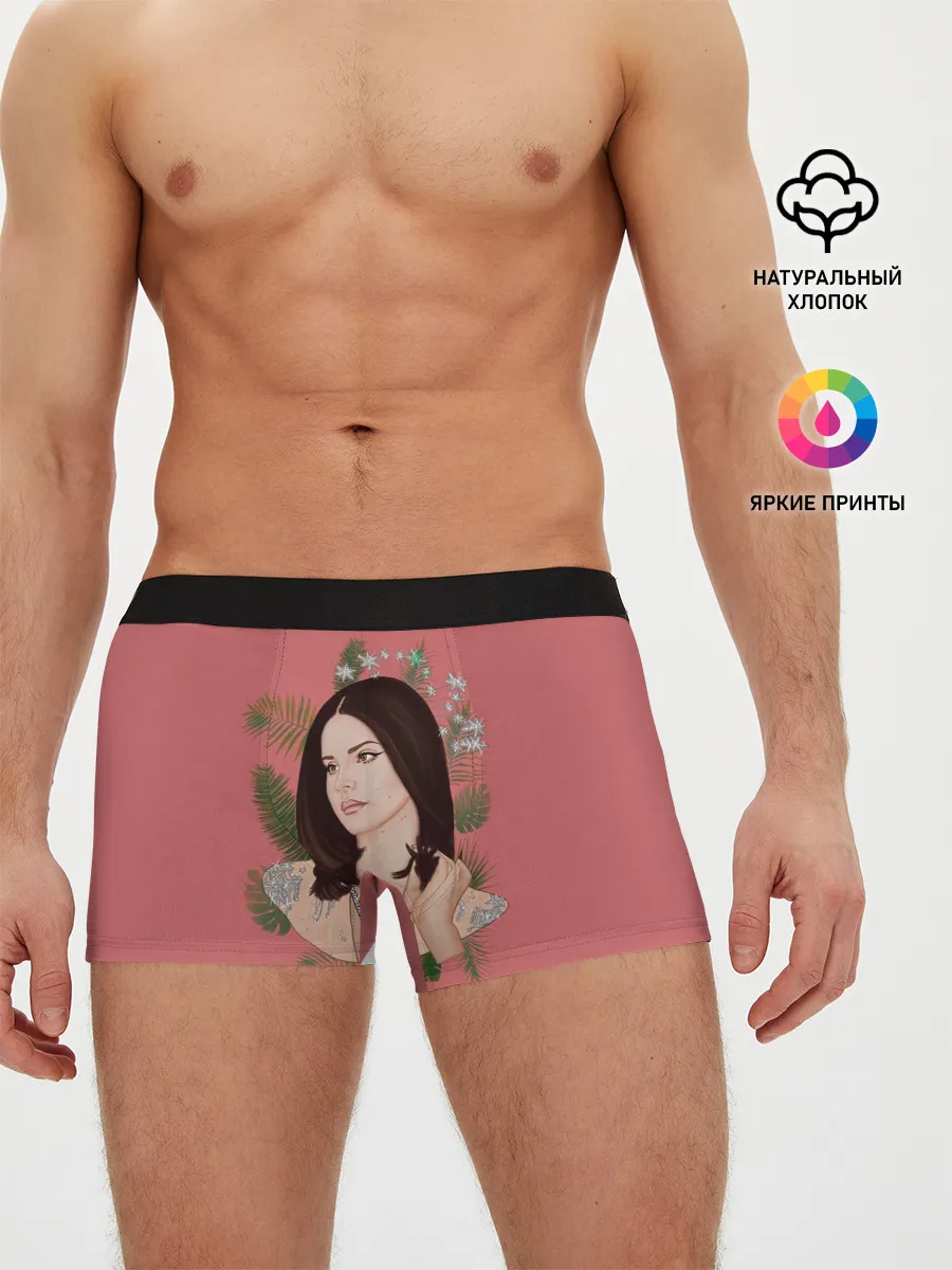 Мужские трусы боксеры / Нарисованная Лана