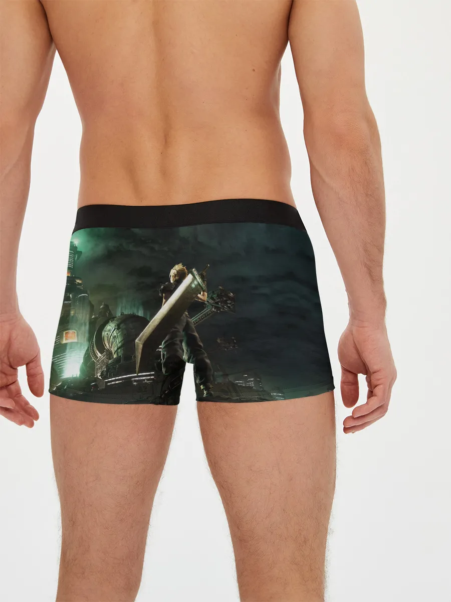 Мужские трусы боксеры / Клауд Страйф FF7