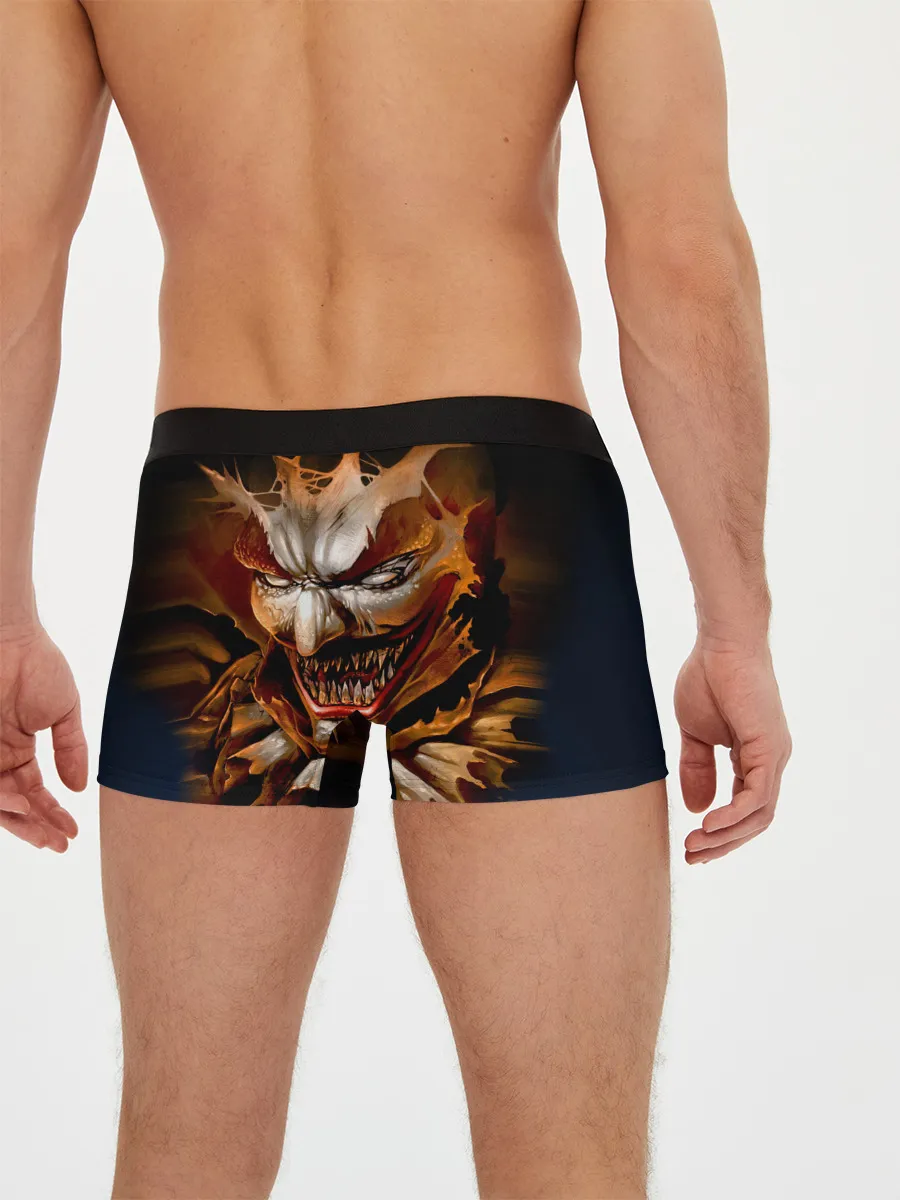 Мужские трусы боксеры / Улыбка смерти в Хэллоуин