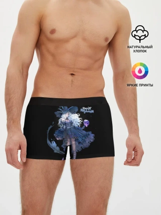 Мужские трусы боксеры / Секси ведьма блонда
