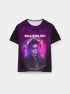 Мужская базовая футболка / BILLIE EILISH | GLITCH