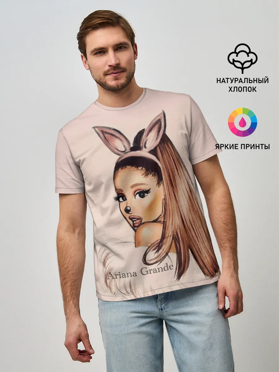 Мужская базовая футболка / Ariana Grande