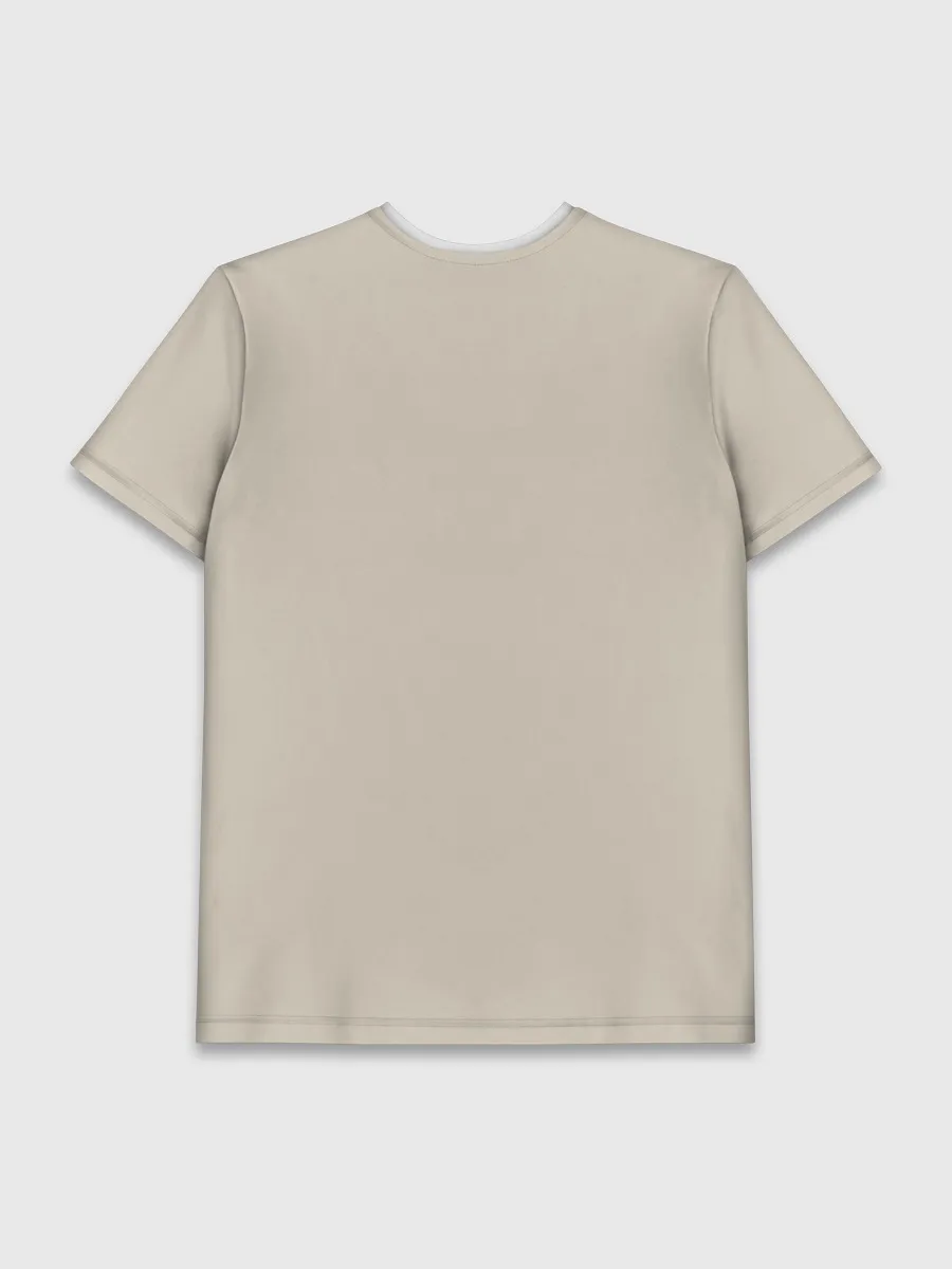 Мужская базовая футболка / Парижанка в берете