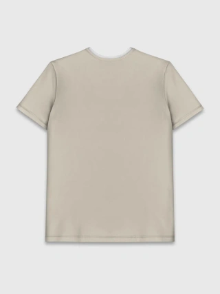 Мужская базовая футболка / Парижанка в берете