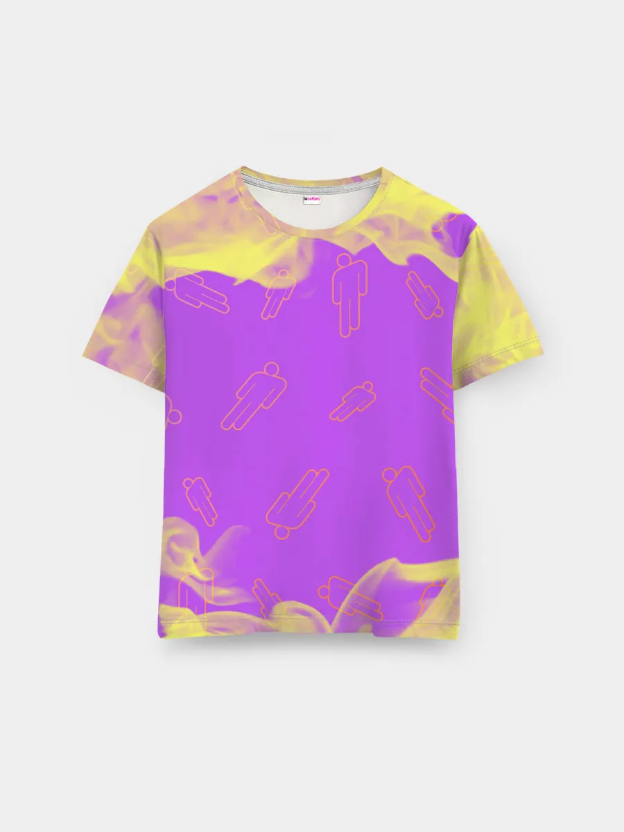 Мужская базовая футболка / BILLIE EILISH / БИЛЛИ АЙЛИШ