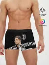 Мужские трусы боксеры / КРИШТИАНУ РОНАЛДУ / JUVENTUS