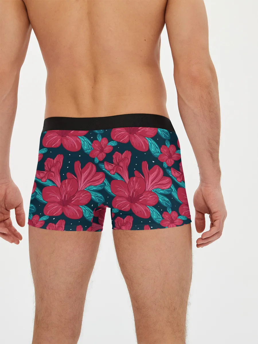 Мужские трусы боксеры / Моника в цветах