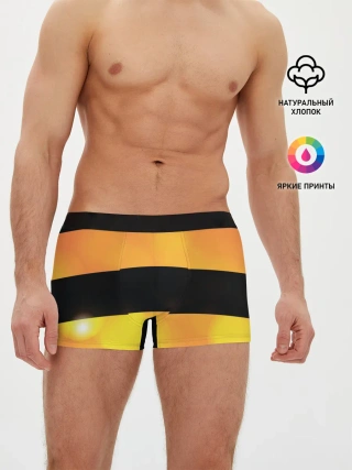 Мужские трусы боксеры / Георгиевская лента