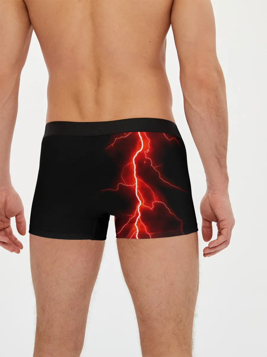 Мужские трусы боксеры / Черные быки | Черный Клевер