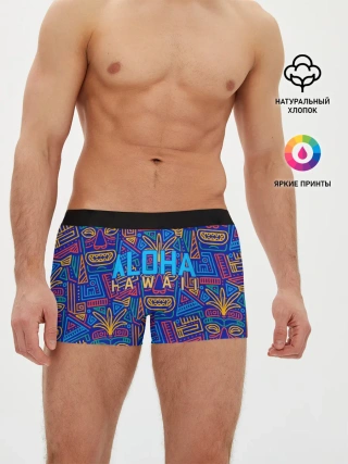 Мужские трусы боксеры / ALOHA HAWAII | АЛОХА ГАВАЙИ