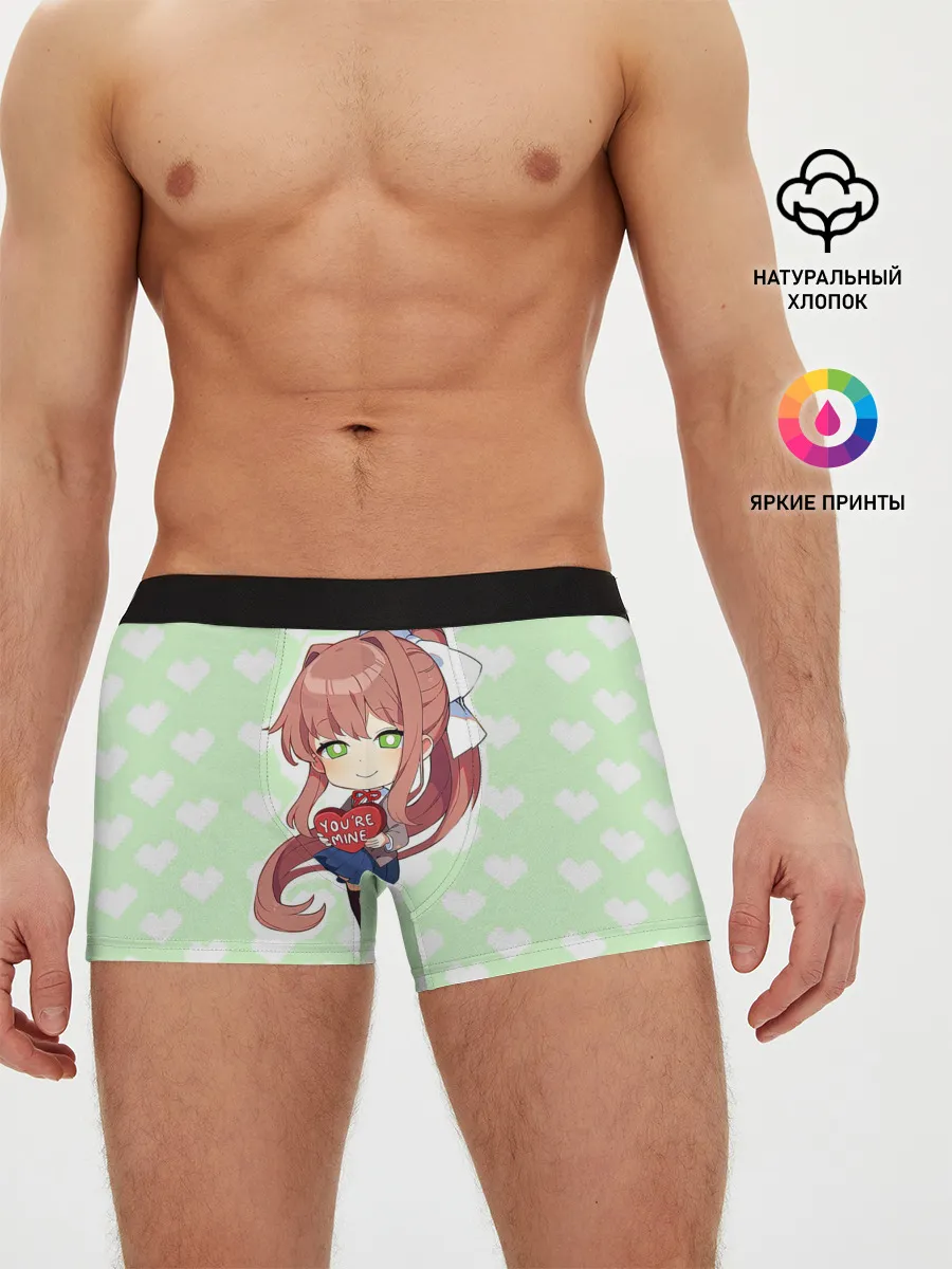 Мужские трусы боксеры / Chibi Monika