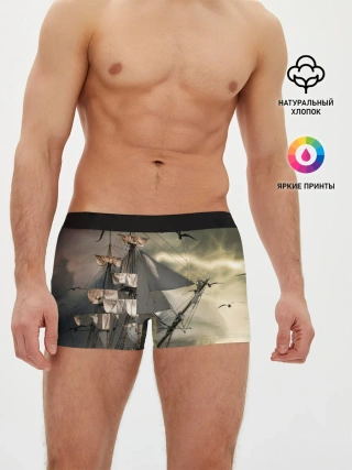 Мужские трусы боксеры / Парусник