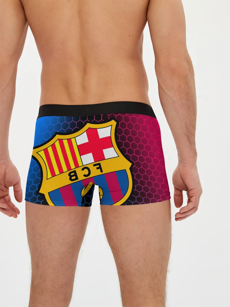 Мужские трусы боксеры / ЛИОНЕЛЬ МЕССИ / BARCELONA