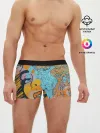Мужские трусы боксеры / Граффити арт