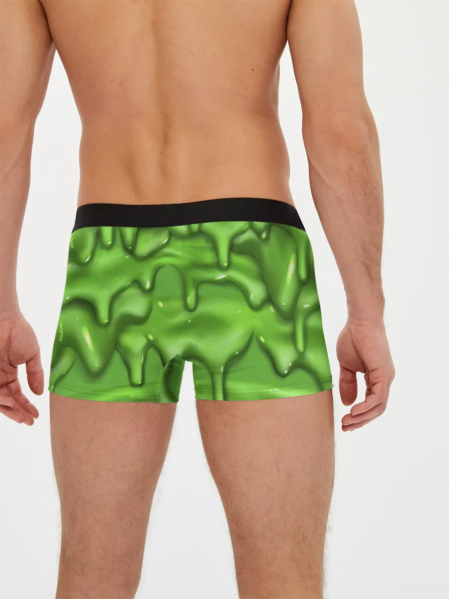 Мужские трусы боксеры / Green Slime