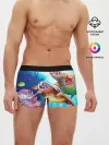 Мужские трусы боксеры / Морские черепахи
