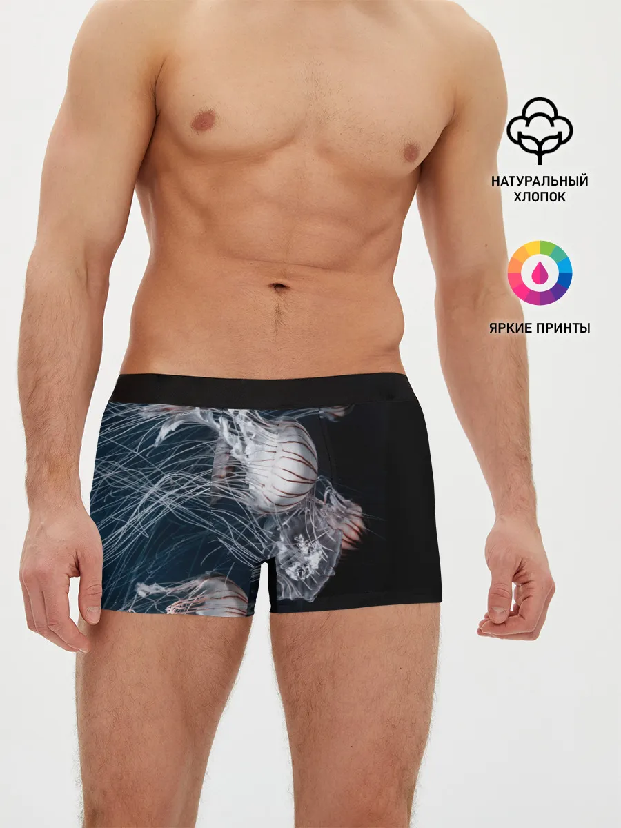 Мужские трусы боксеры / Медузы