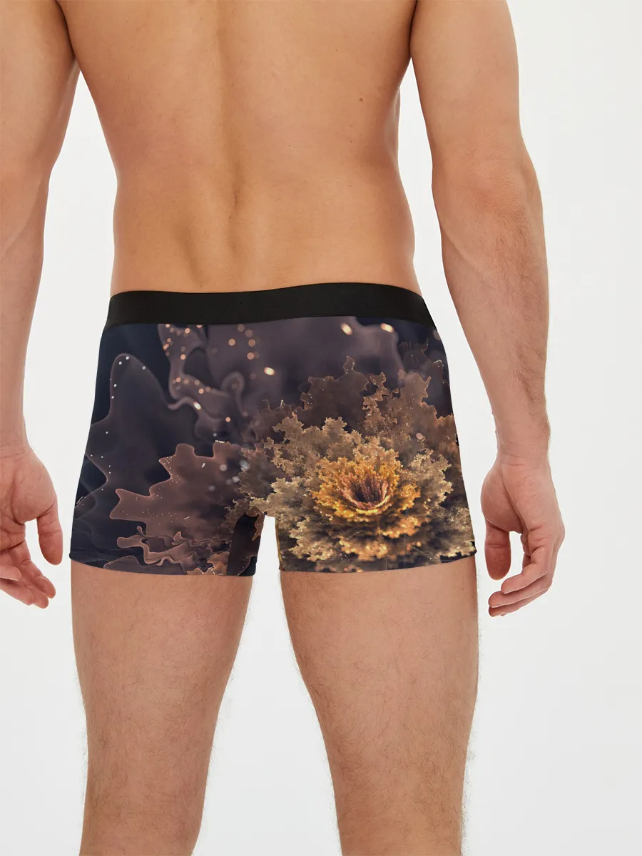 Мужские трусы боксеры / КосмиЧеский Цветок