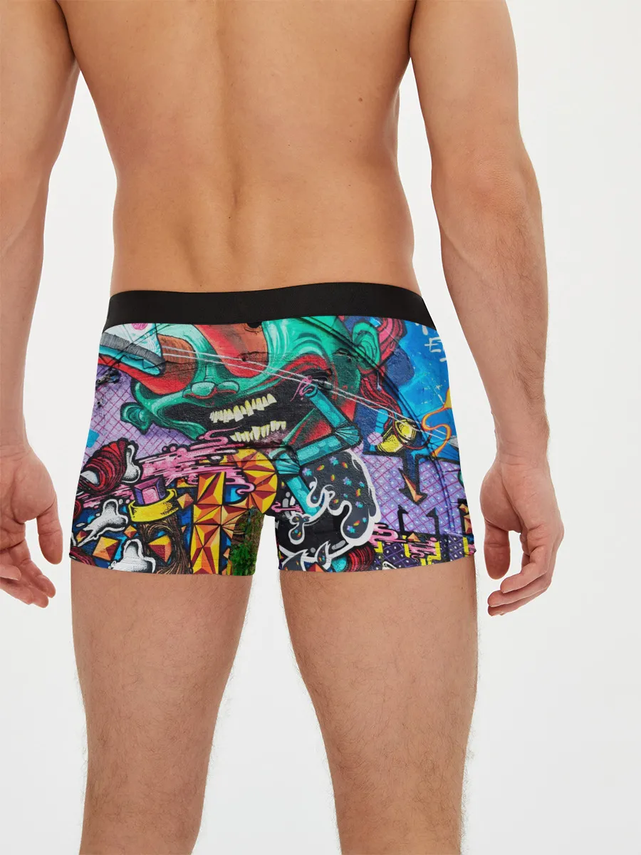 Мужские трусы боксеры / Граффити