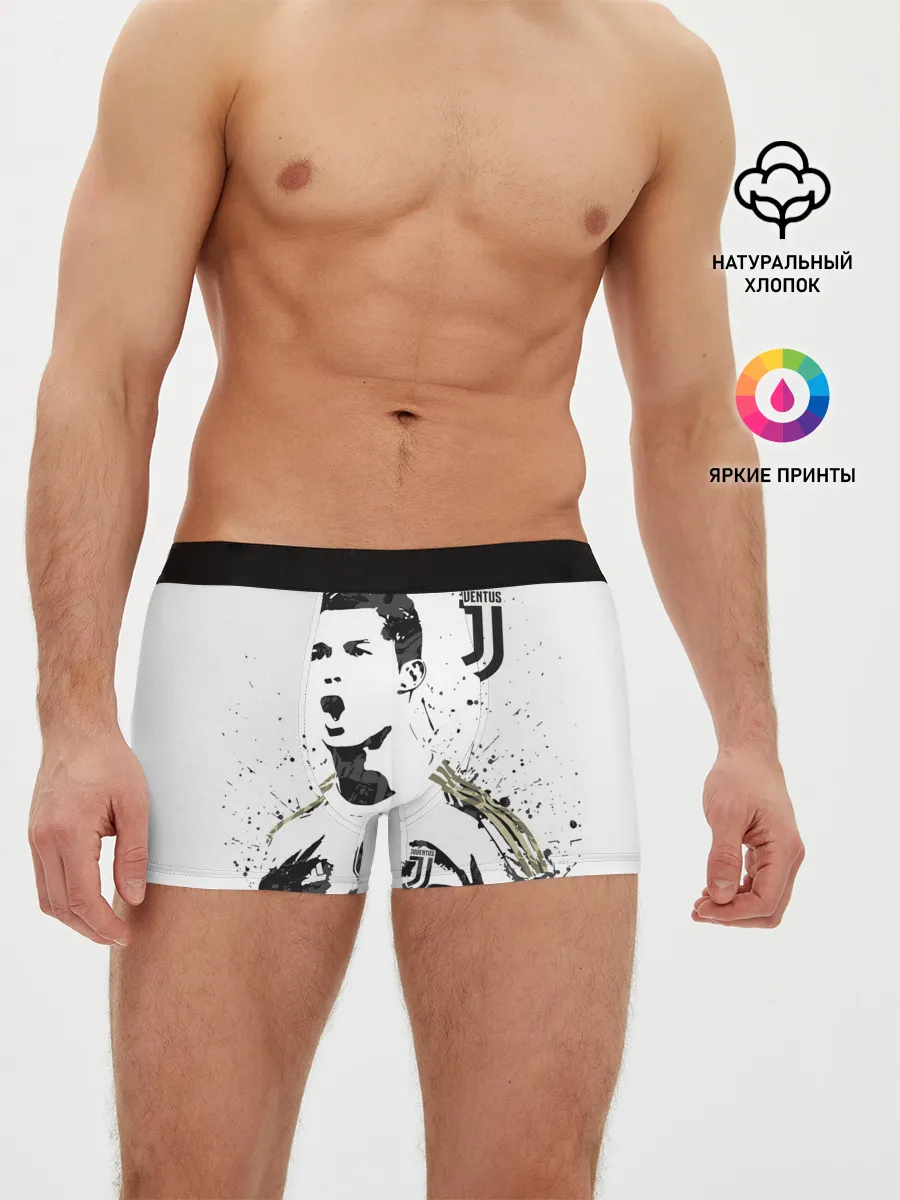 Мужские трусы боксеры / Криштиану Роналду