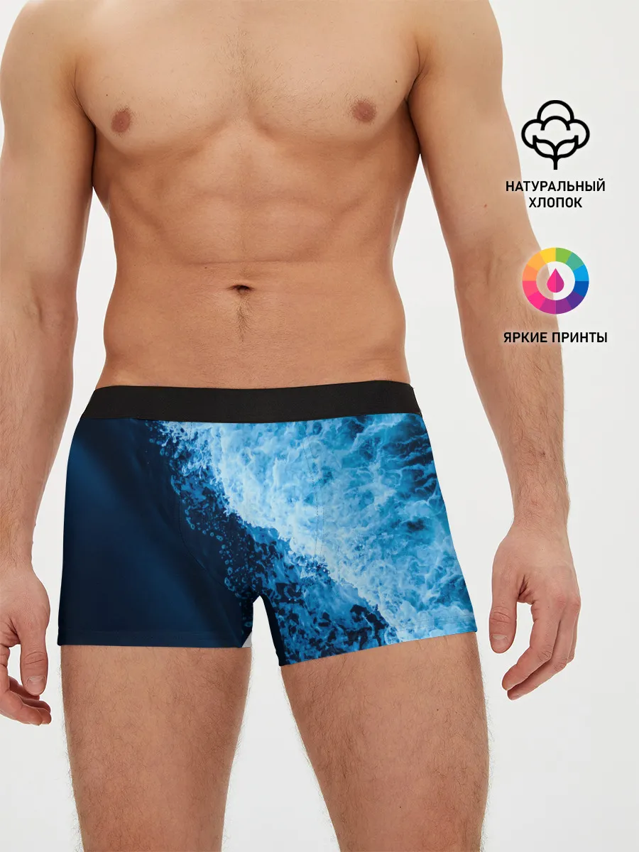 Мужские трусы боксеры / море