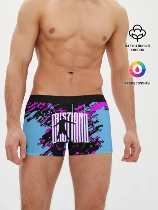 Мужские трусы боксеры / Криштиану Роналду