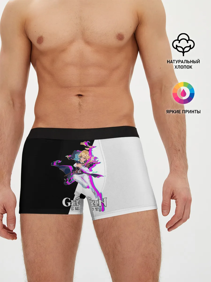 Мужские трусы боксеры / GENSHIN IMPACT / JEAN