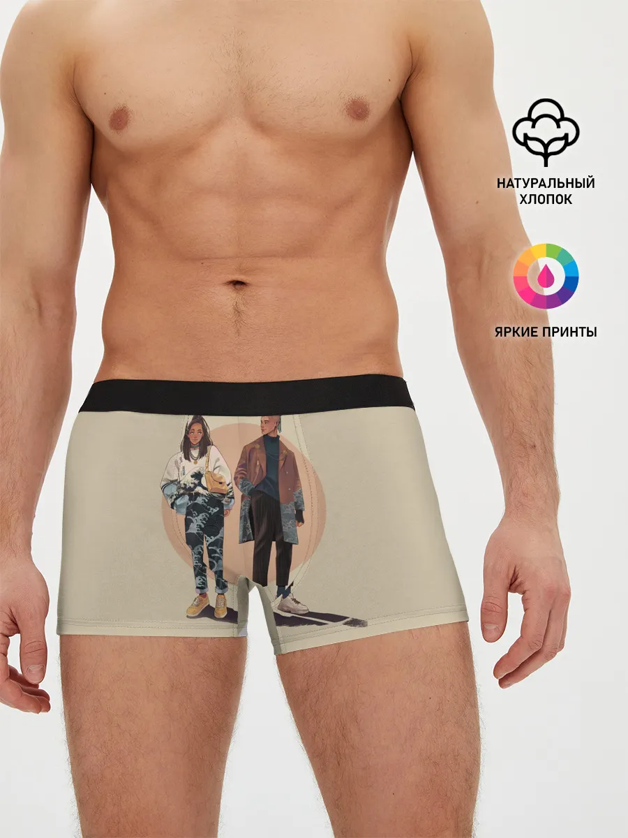 Мужские трусы боксеры / Катара и Сокка