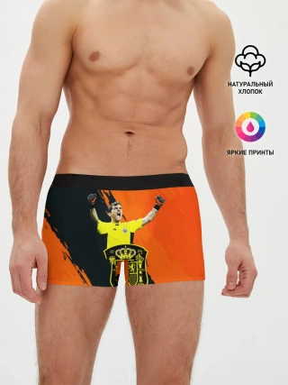 Мужские трусы боксеры / Икер Касильяс/Iker Casillas