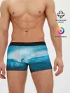 Мужские трусы боксеры / Под водой