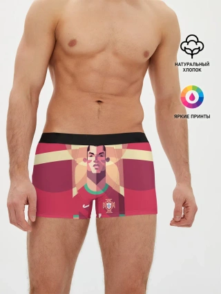 Мужские трусы боксеры / Криштиану Роналду