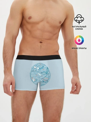 Мужские трусы боксеры / Sea Circle
