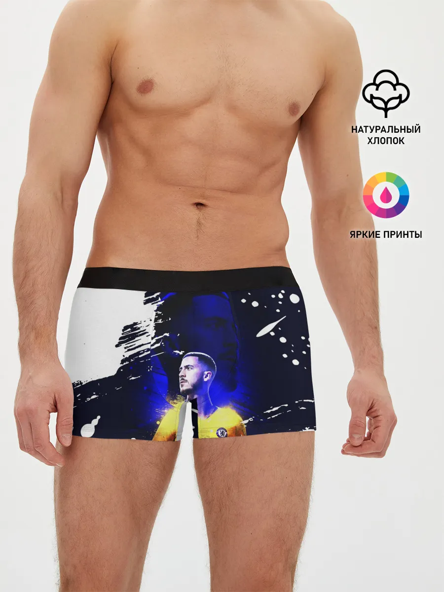 Мужские трусы боксеры / ЭДЕН АЗАР / EDEN HAZARD