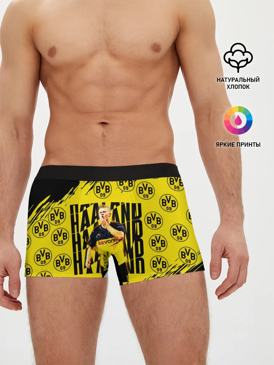 Мужские трусы боксеры / ЭРЛИНГ ХОЛАНД / ERLING HAALAND