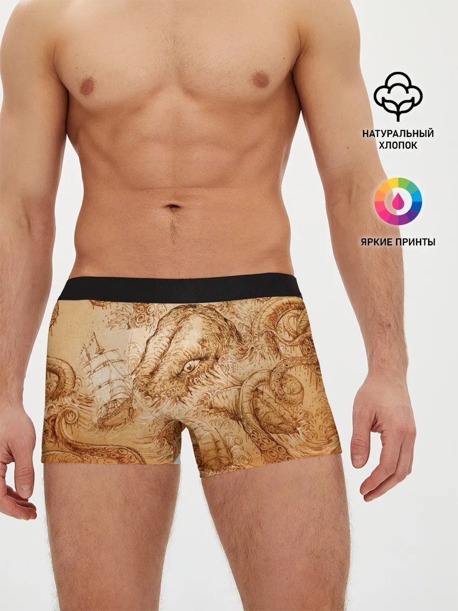 Мужские трусы боксеры / Кракен