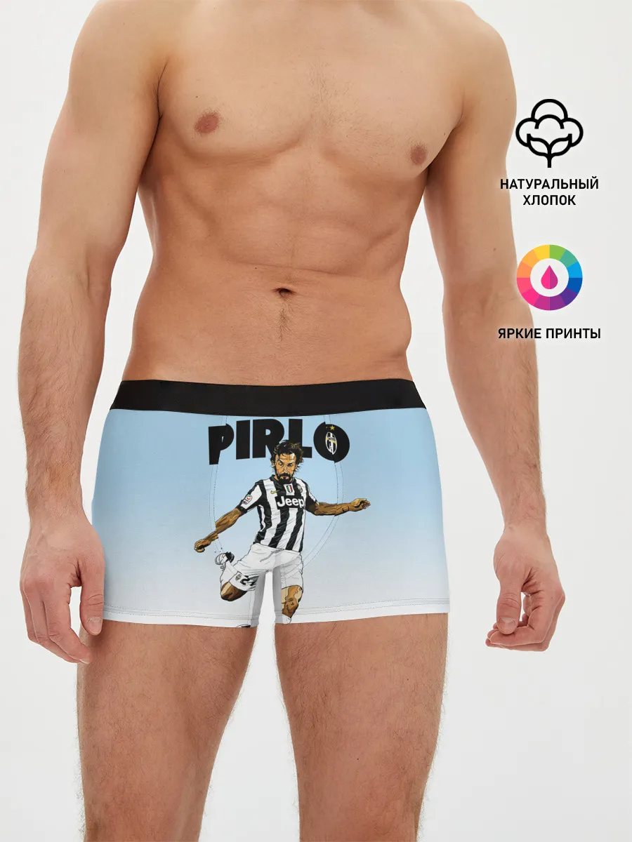 Мужские трусы боксеры / Андреа Пирло