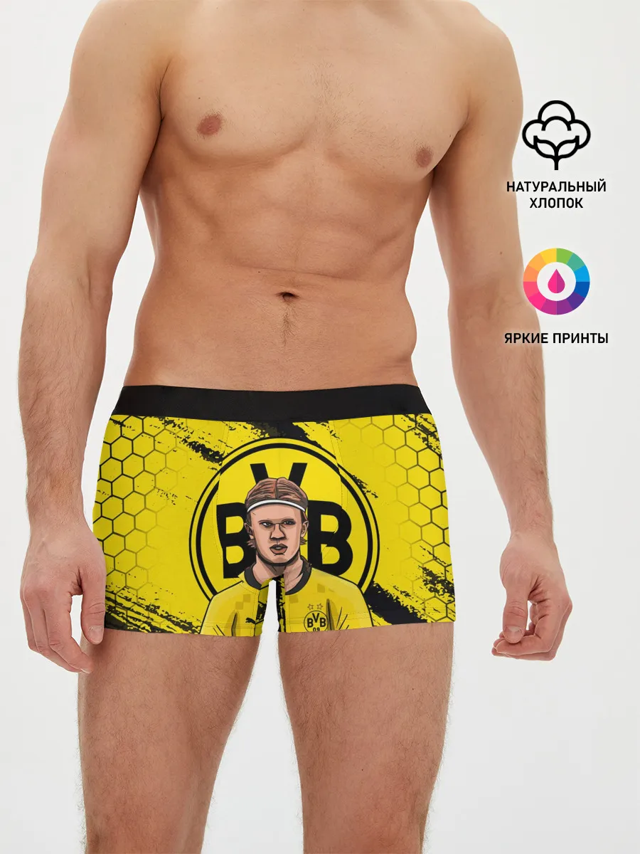 Мужские трусы боксеры / ЭРЛИНГ ХОЛАНД / ERLING HAALAND