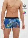 Мужские трусы боксеры / Коралловые рыбки