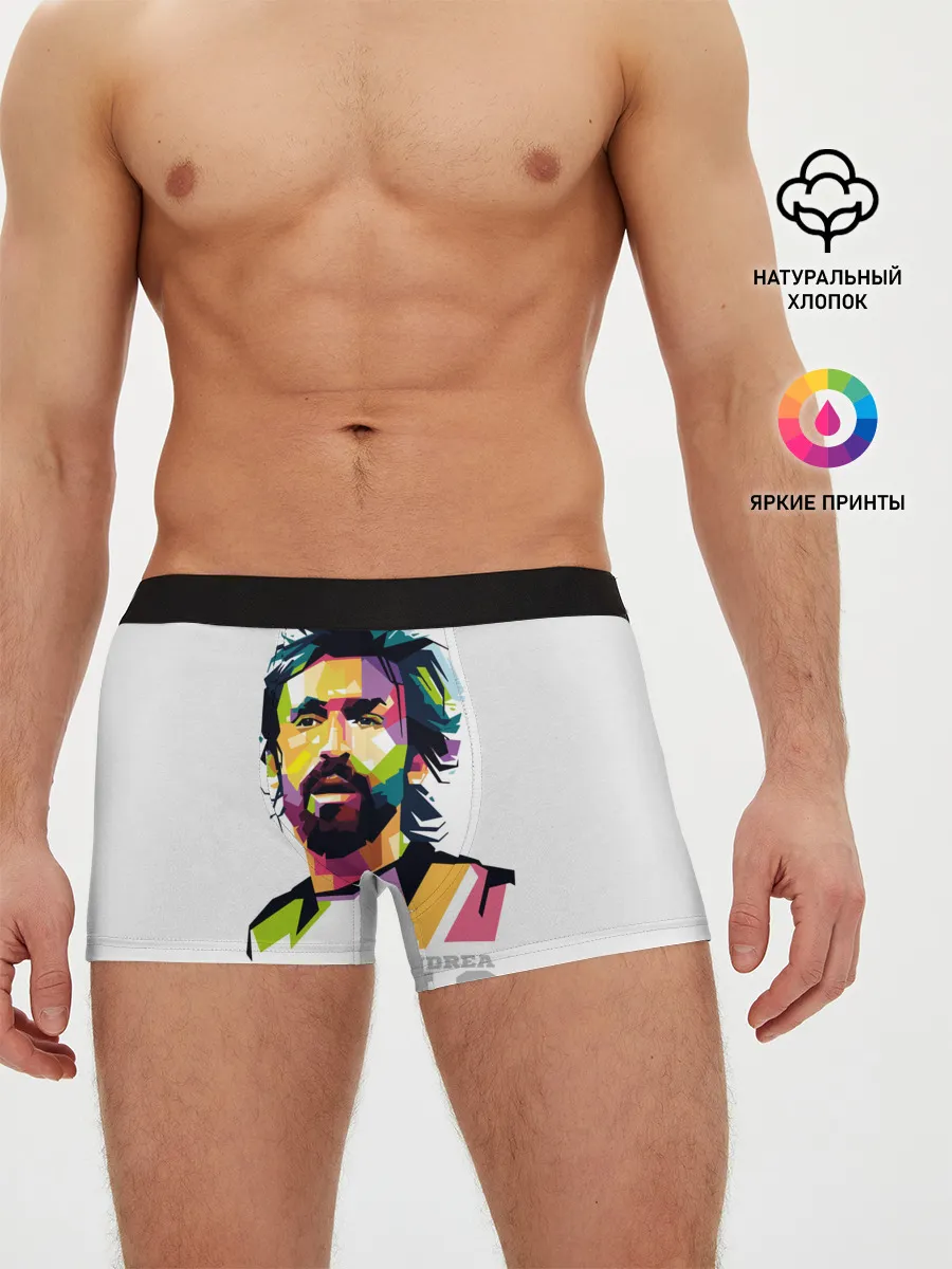Мужские трусы боксеры / Андреа Пирло