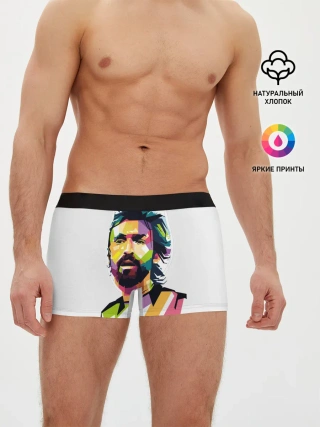 Мужские трусы боксеры / Андреа Пирло