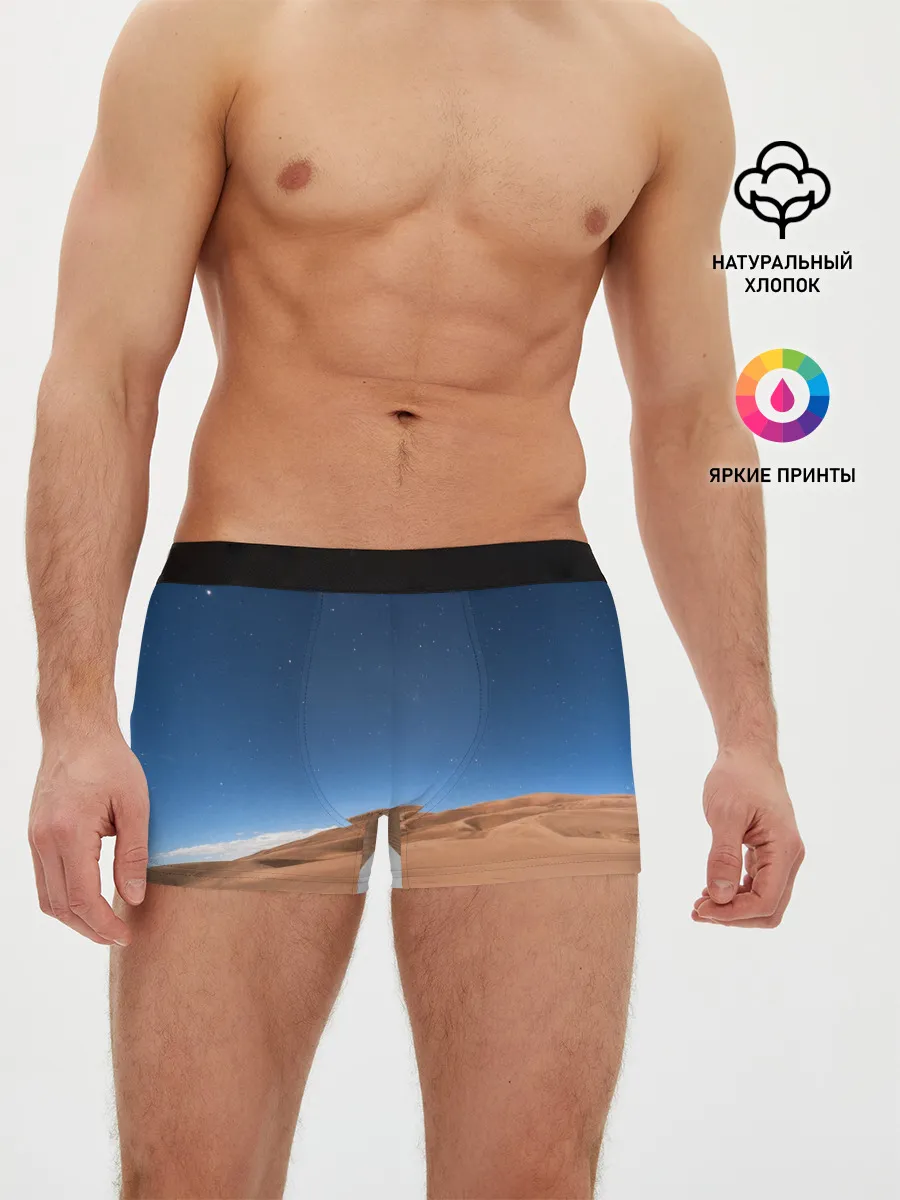 Мужские трусы боксеры / Пустыня