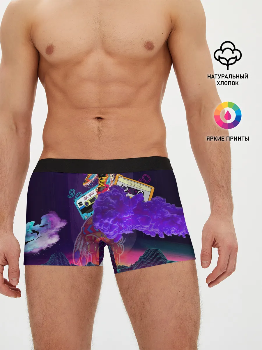 Мужские трусы боксеры / Ретро 90-е.
