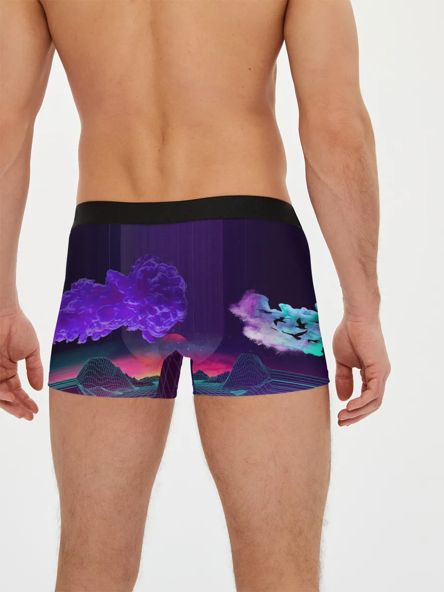 Мужские трусы боксеры / Ретро 90-е.