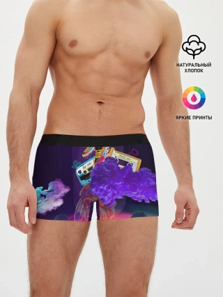 Мужские трусы боксеры / Ретро 90-е.