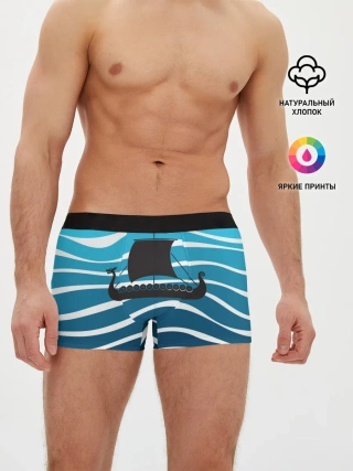 Мужские трусы боксеры / Корабль