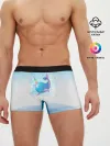 Мужские трусы боксеры / Дельфин единорог