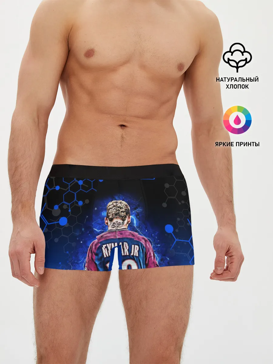 Мужские трусы боксеры / НЕЙМАР / NEYMAR JR / НЕОН
