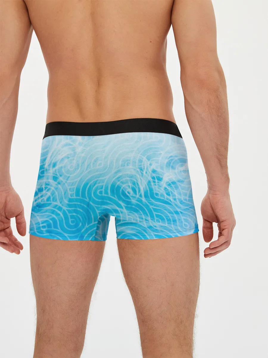 Мужские трусы боксеры / Два дельфина