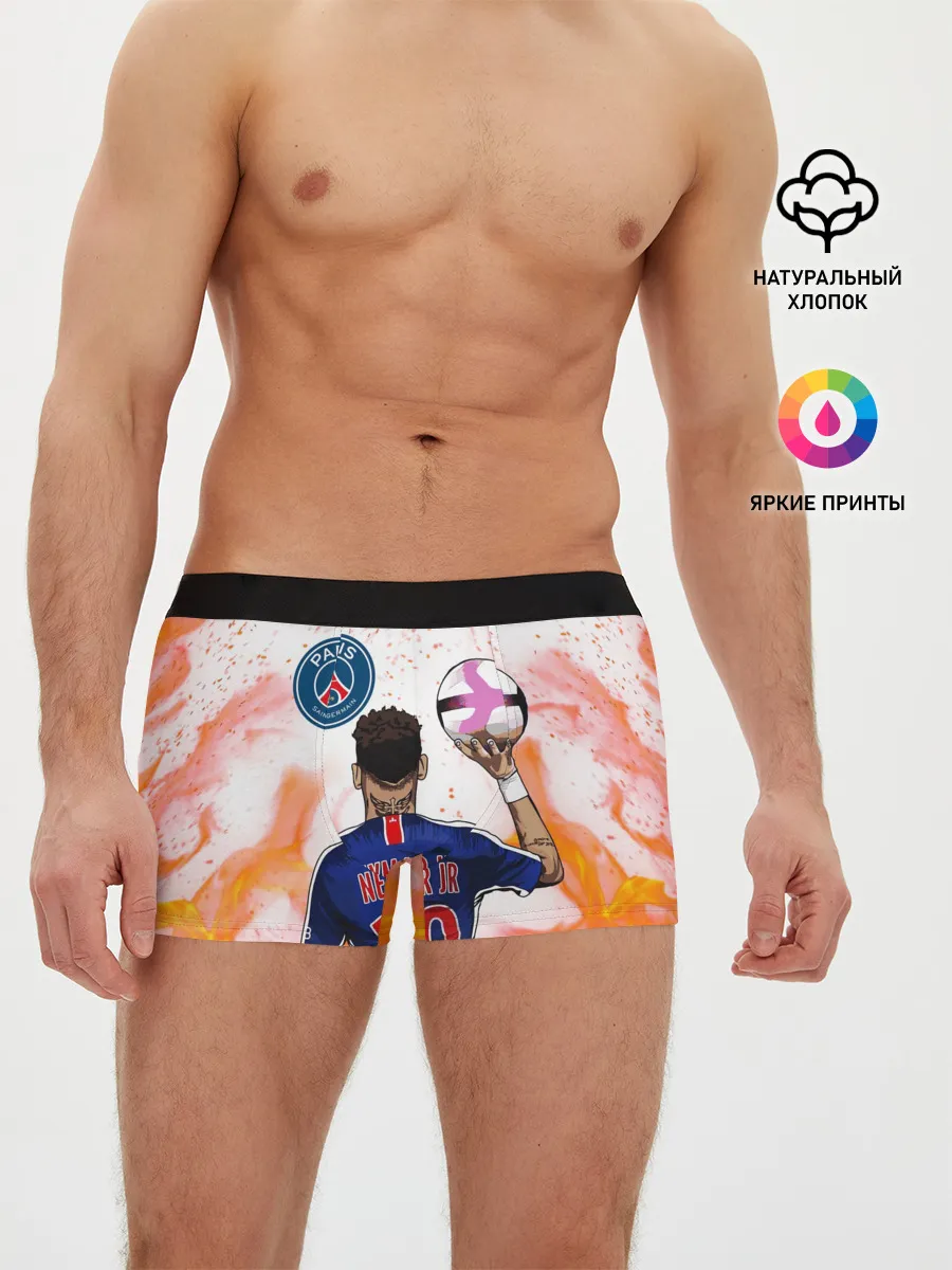 Мужские трусы боксеры / НЕЙМАР / NEYMAR / ПСЖ