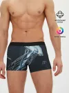Мужские трусы боксеры / Рисунок медуза